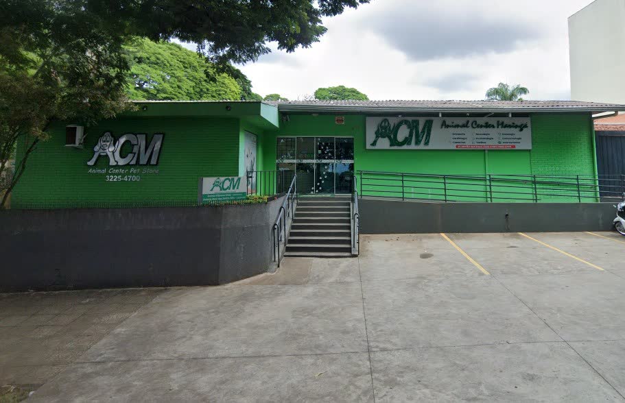 Fachada da Animal Center Maringá, na Av. Dr. Luiz Teixeira Mendes